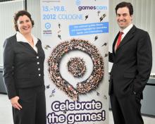 Können den Startschuss kaum erwarten: Geschäftsführerin der Koelnmesse, Katharina Hamma (l.), und BIU-Geschäftsführer Maximilian Schenk (Foto: Koelnmesse) Können den Startschuss kaum erwarten: Geschäftsführerin der Koelnmesse, Katharina Hamma (l.), und BIU-Geschäftsführer Maximilian Schenk (Foto: Koelnmesse)